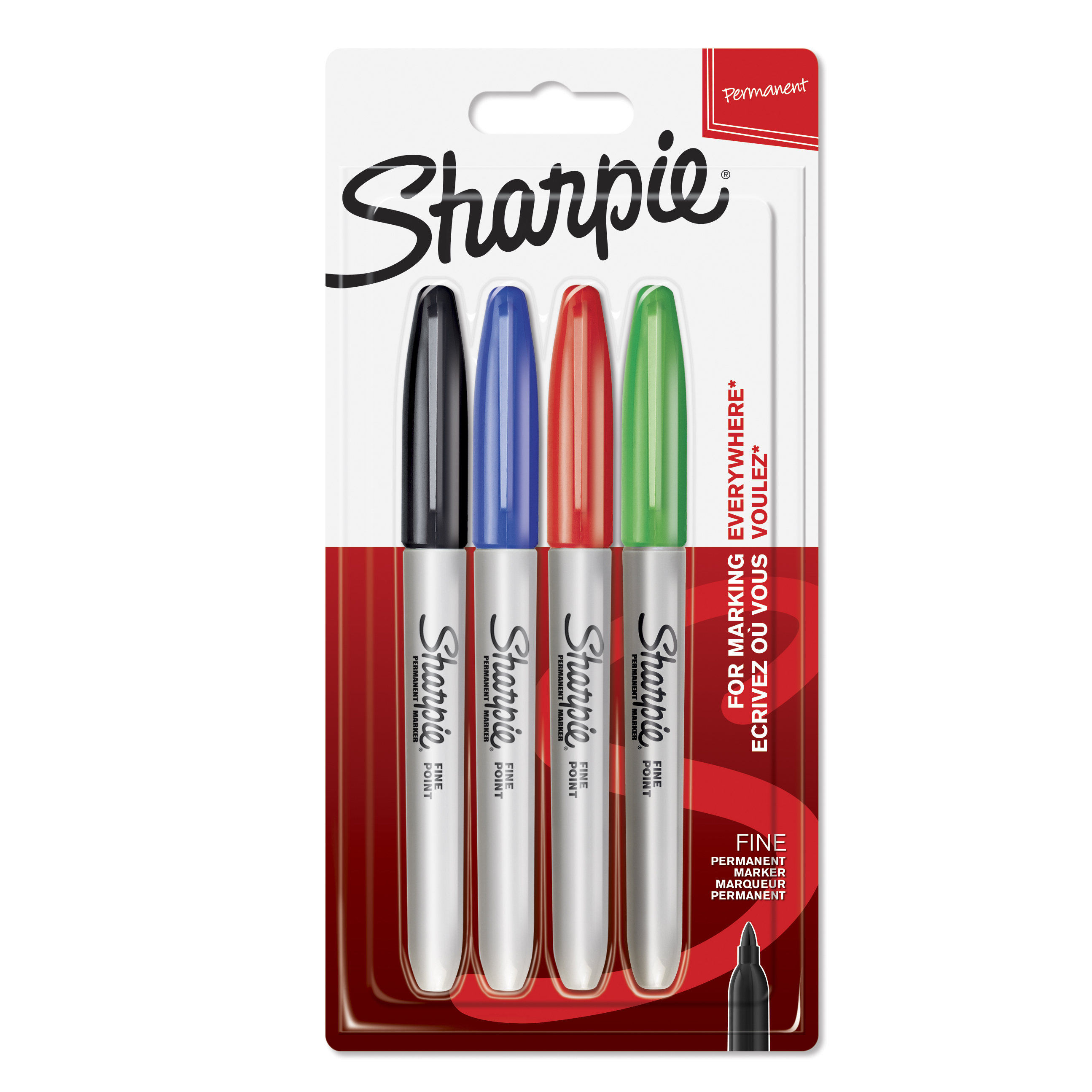 SHARPIE MARKERS ASST 4PK (1985858)